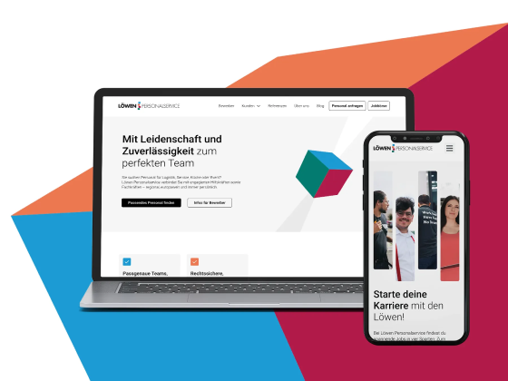 Website Loewenpersonalservice